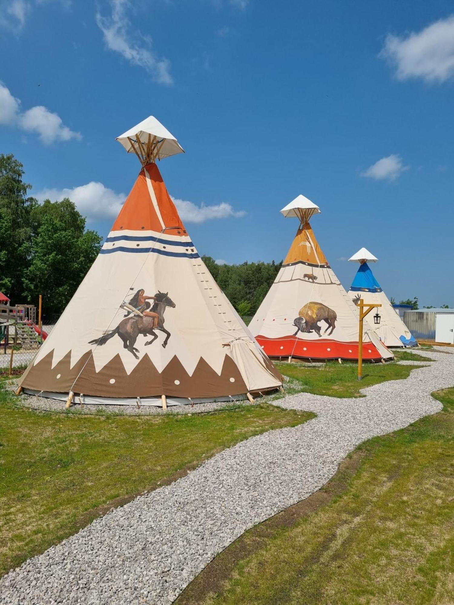 Hotel Indiana Camp - 150 M Od Suntago Park Grabce-Towarzystwo Exterior foto